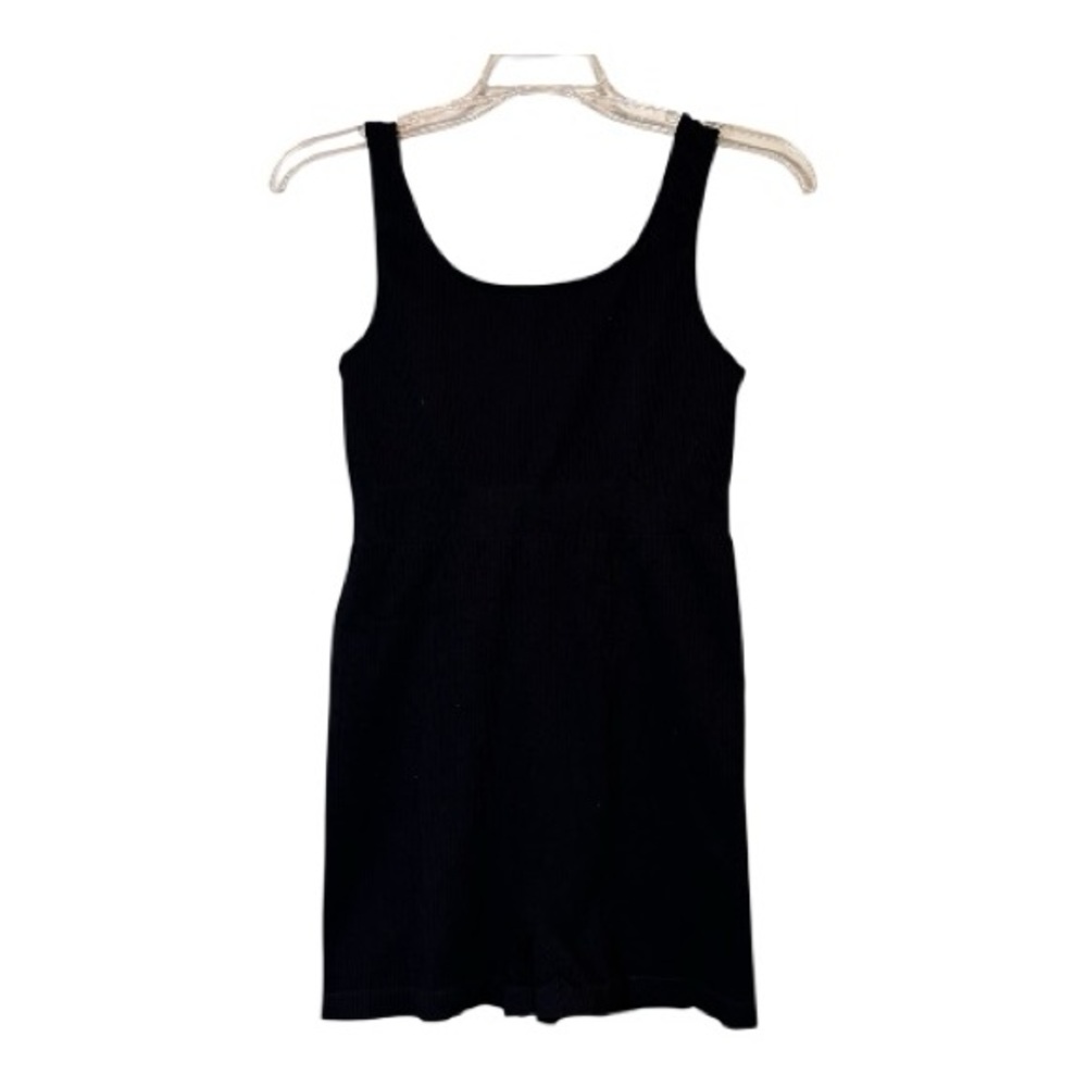 Cotton on Body Black Seamless Ribbed Onesie NWOT